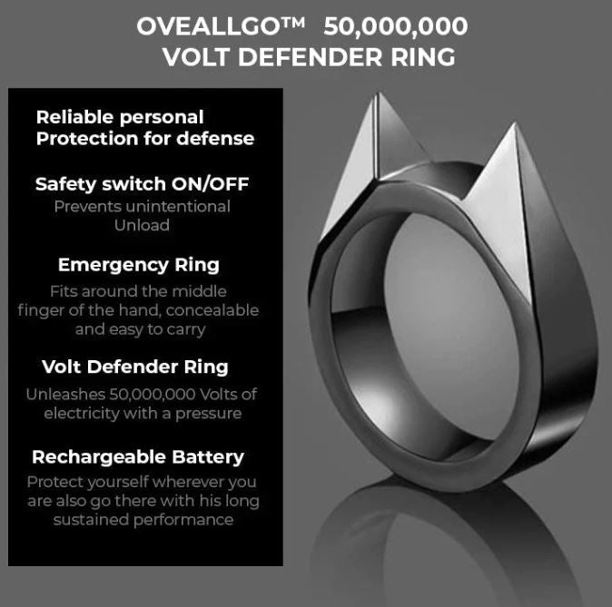 ZAPSAFE PROMAX 50,000,000 Volt Defender Ring