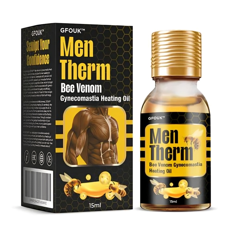 MenTherm Bee Venom Gynecomastia Heating Oil