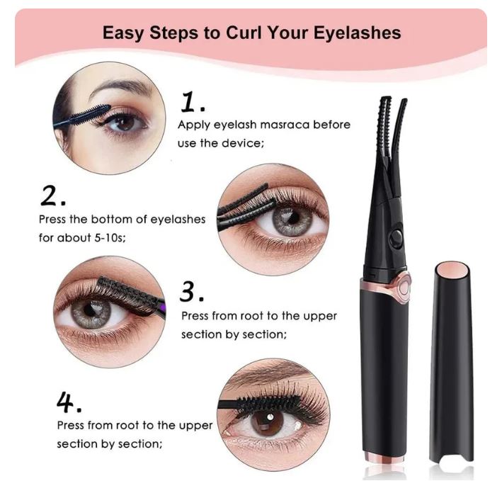 Rechargeable Heated Eyelash Curler