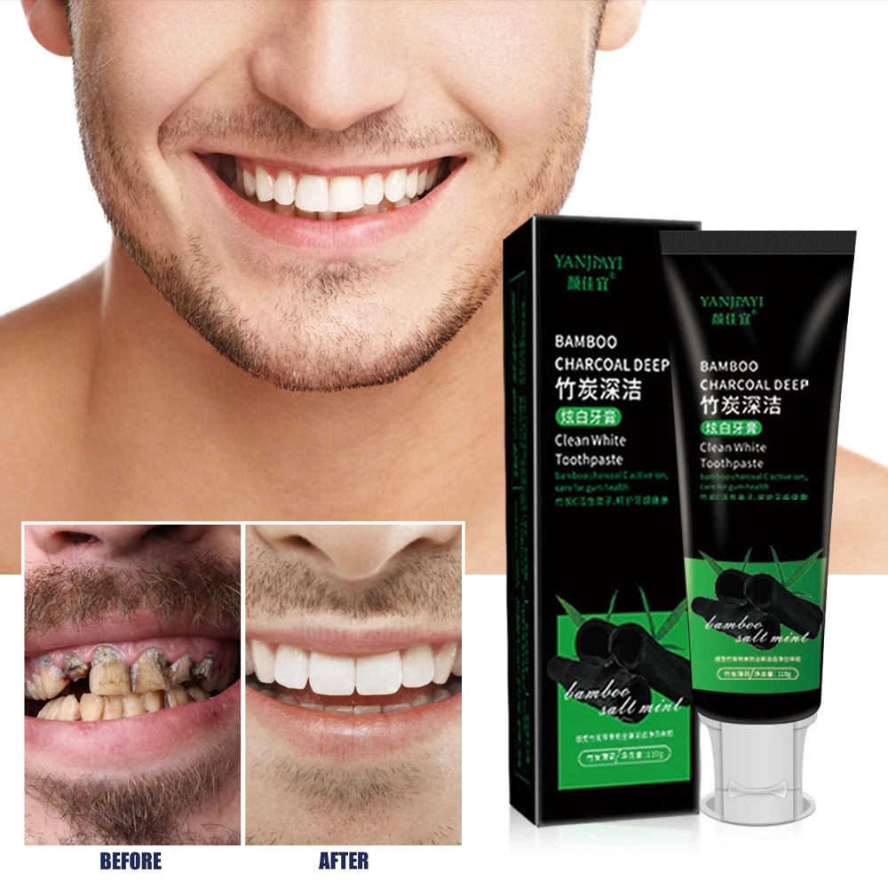 Bamboo Charcoal Whitening Toothpaste