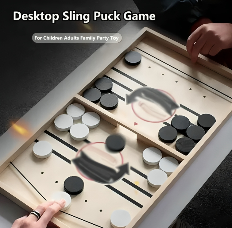 Wooden Table Hockey Game