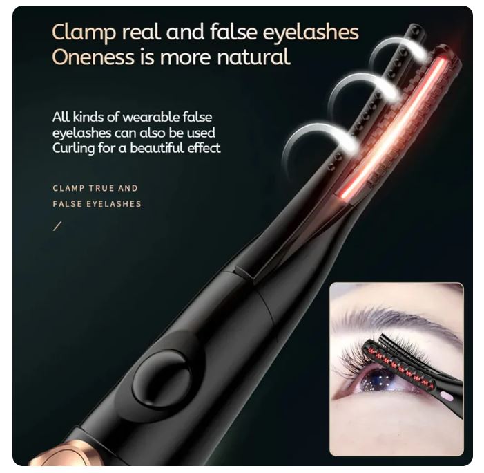 Rechargeable Heated Eyelash Curler