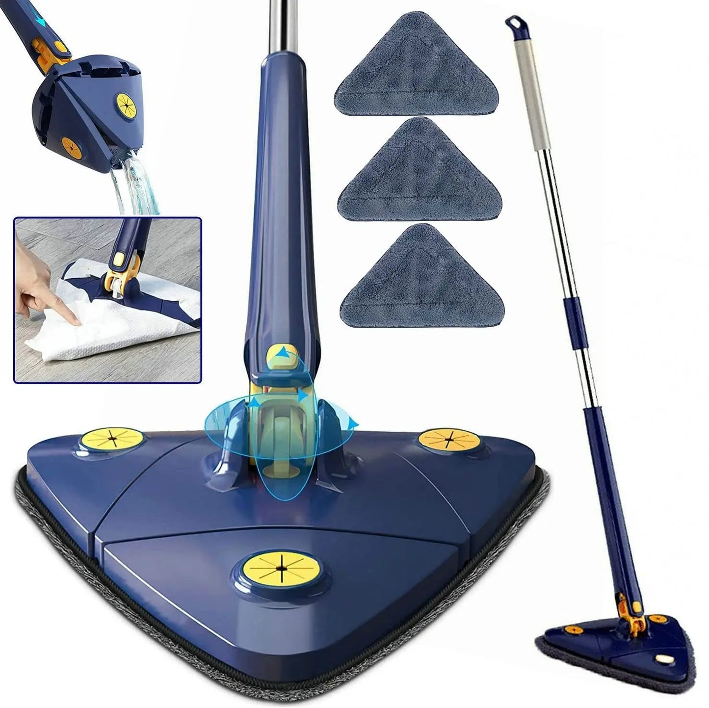 Telescopic Triangle Mop 360°