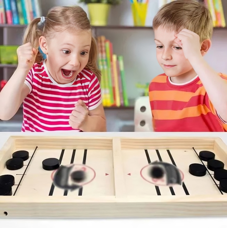 Wooden Table Hockey Game